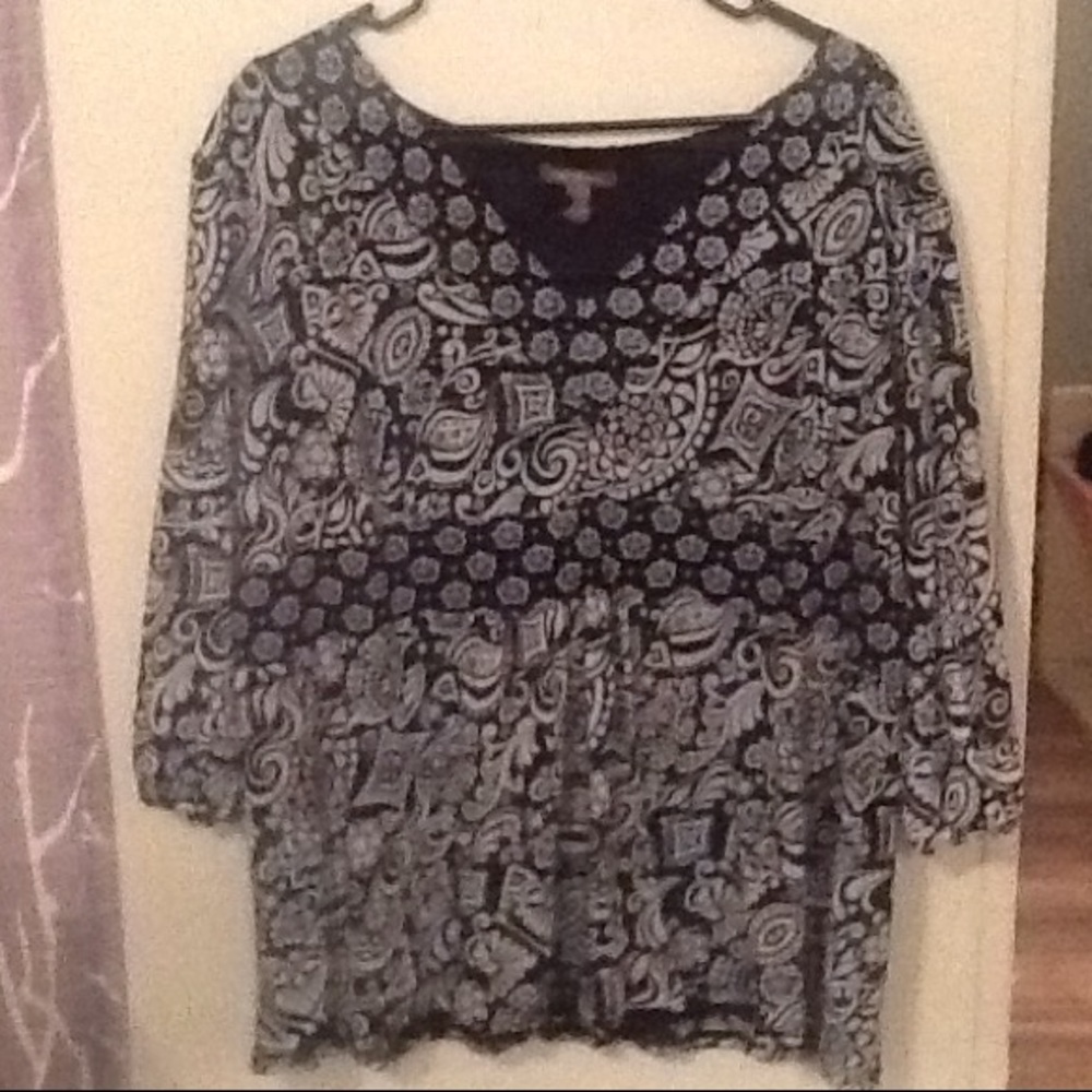 a.p.t. 9 Paisley type top