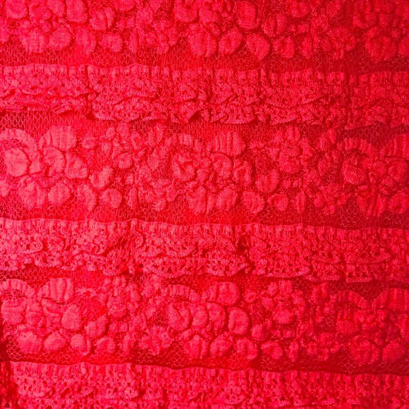 🎀Red lace dress in size M👗 - Picture 6 of 6
