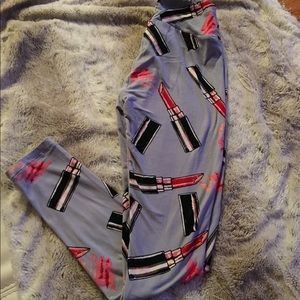 LuLaRoe Lip stick leggings