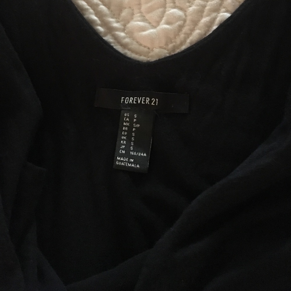 Forever 21 black tank - Picture 3 of 3