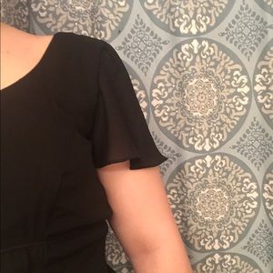 Long Black Boho Formal Dress (Choir/Band Style) 😏