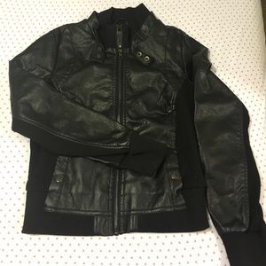 Bad ass pleather jacket!