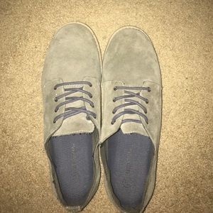 MEN's Suede Casual Dress Shoes (Dark Grey/sage)