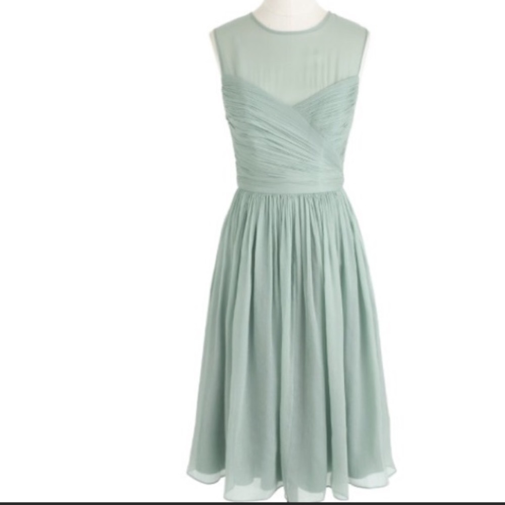 J. Crew chiffon dress