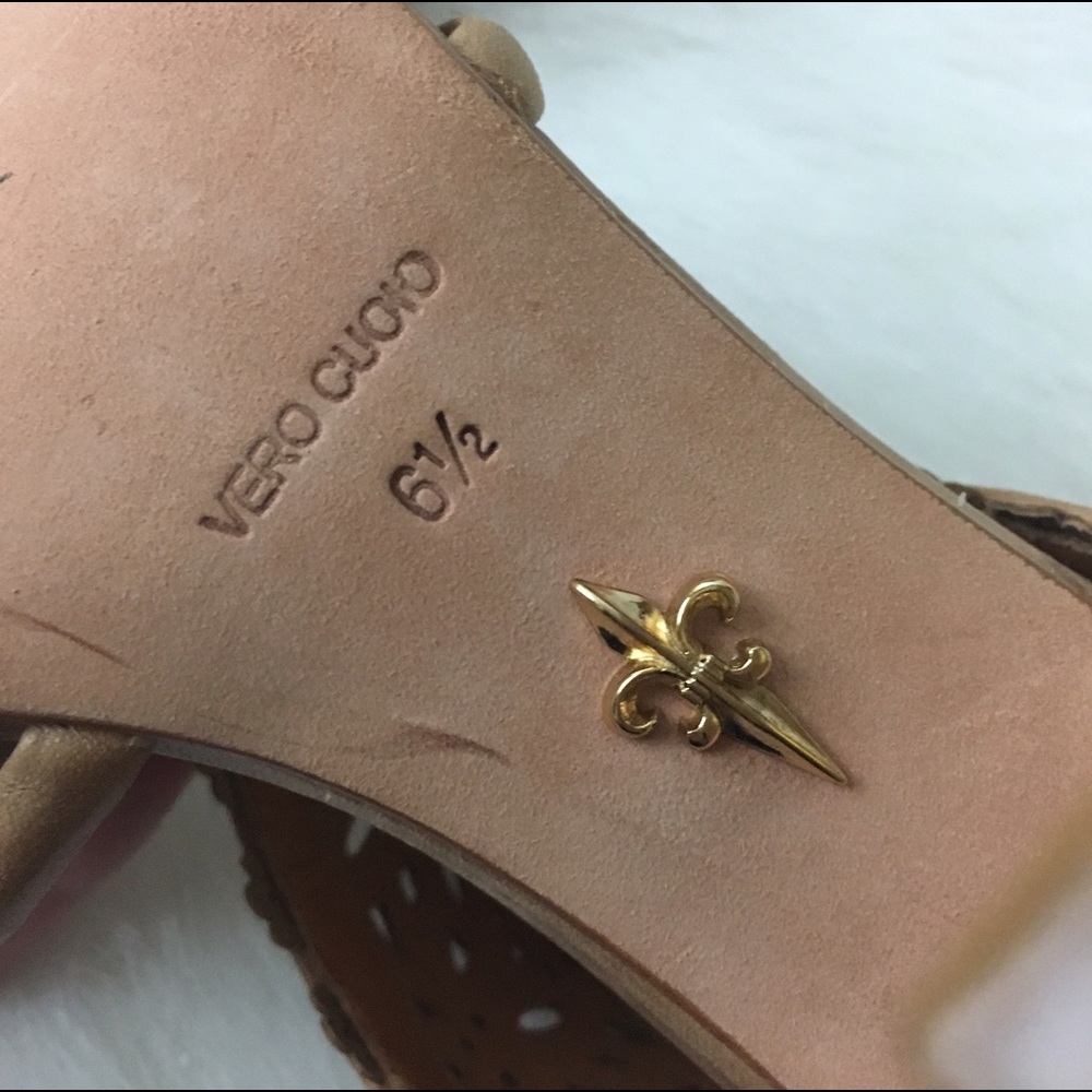 Pour la Victorie Leather Heels, Size 6.5 - Picture 6 of 8