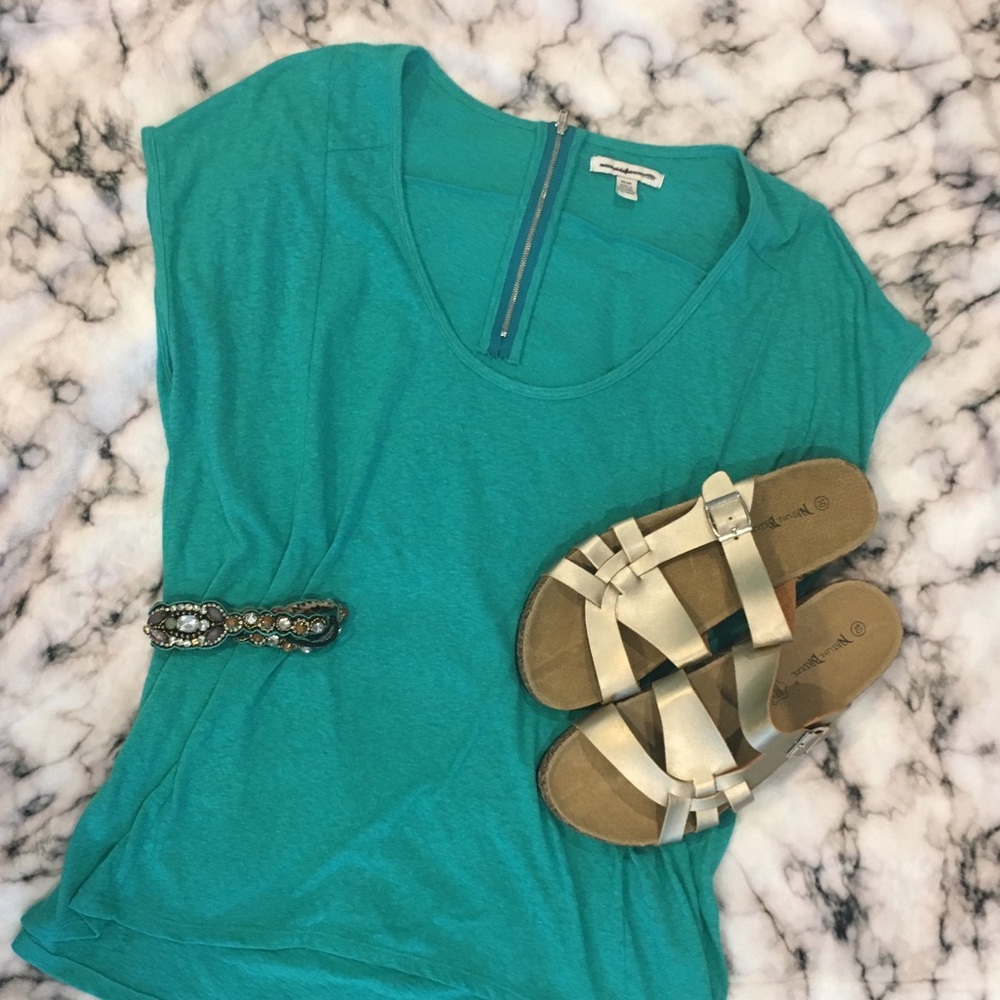 🎈!!!LAST CALL!!!🎈American Eagle teal top