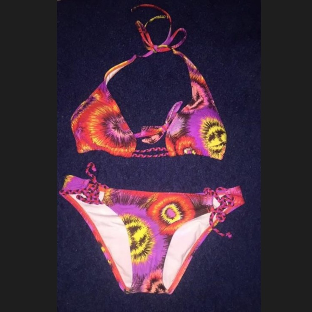Tie dye medium bikini