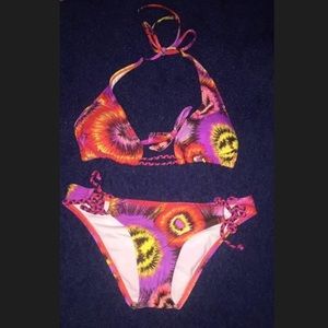 Tie dye medium bikini