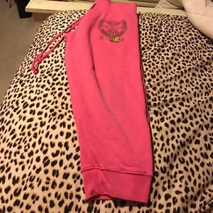 Victoria's Secret pink capri sweats