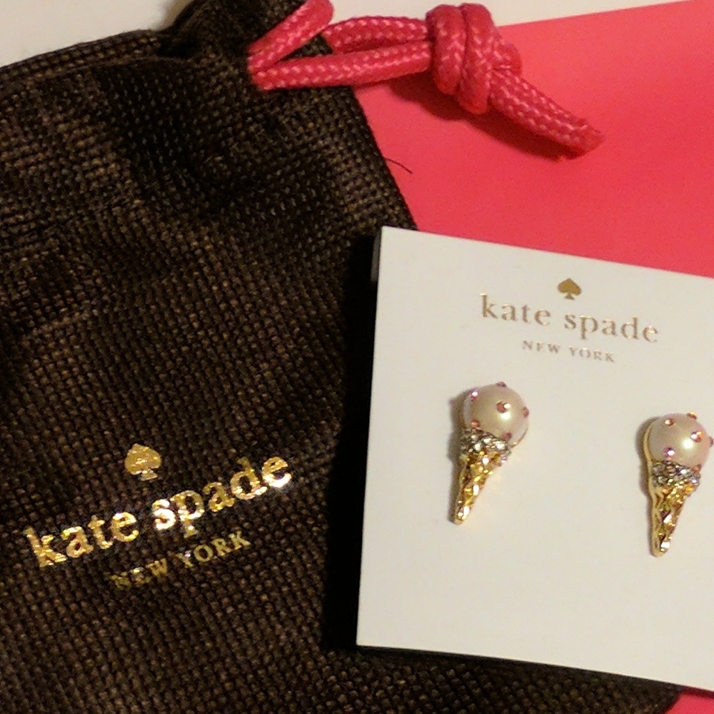 *SOLD*  NW!!!  Kate Spade 12k Gold Plated Earrings