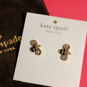 NWT!  KATE SPADE QUEEN BEE EARRINGS