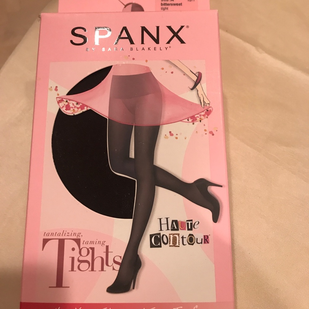 Spanx Haute Contour Tights in Bittersweet