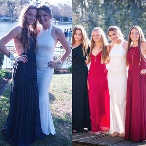 ABYSSBYABBY COCO PROM DRESS-WHITE