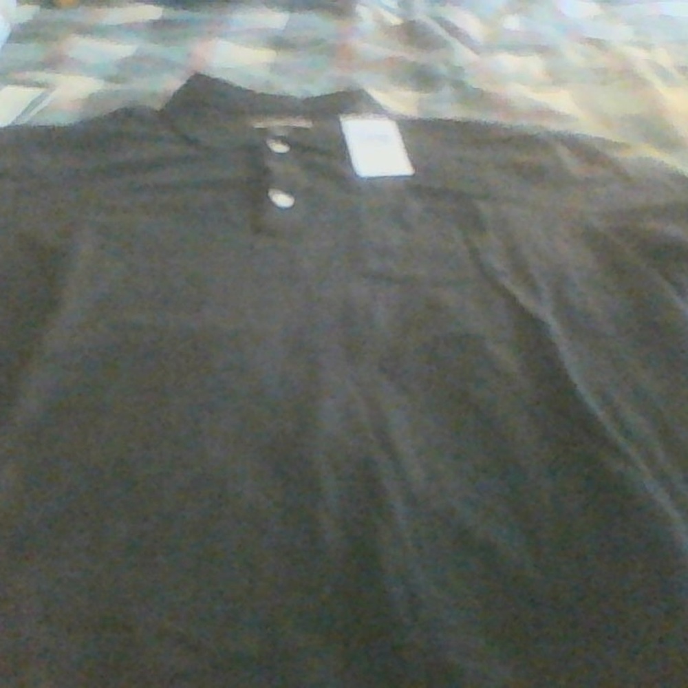 Michael Kors NWT Mens Black Polo shirt size Medium