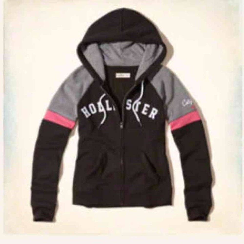 NWT hollister Abercrombie full zip hoodie s