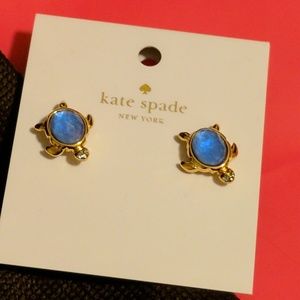 NWT!!! KATE SPADE TURTLE EARRINGS