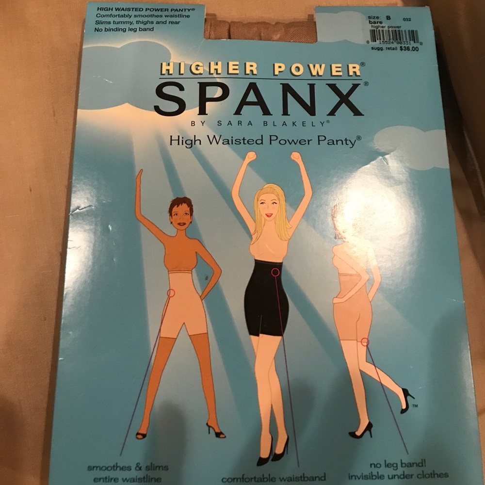 SPANX Higher Power High Waisted Power Panty nude