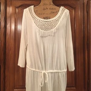 NWOT Club Z Collection Drawstring Dress