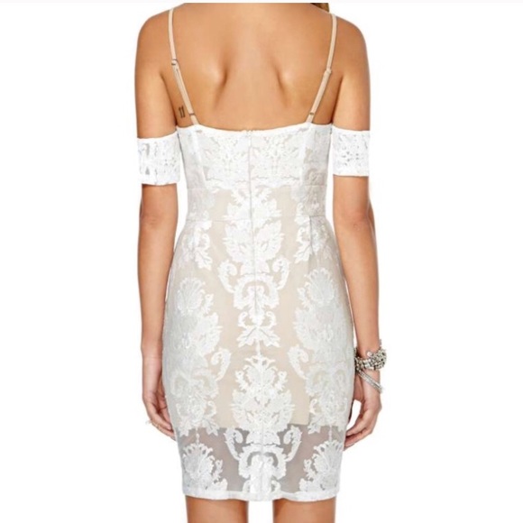White lace dress sz Med NWT!! - Picture 2 of 8