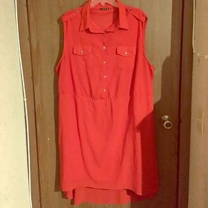 Plus Size High Low Dress