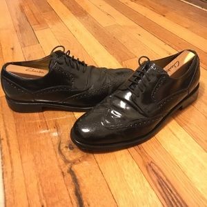 Cole Haan black wingtip oxfords