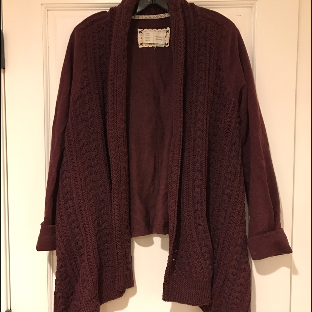 Purple Saturday Sunday Cardigan Anthropologie