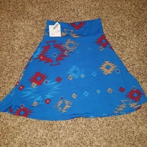 Lularoe XL Azure skirt BNWT