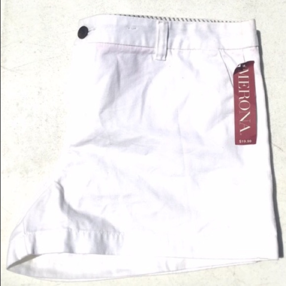 White shorts