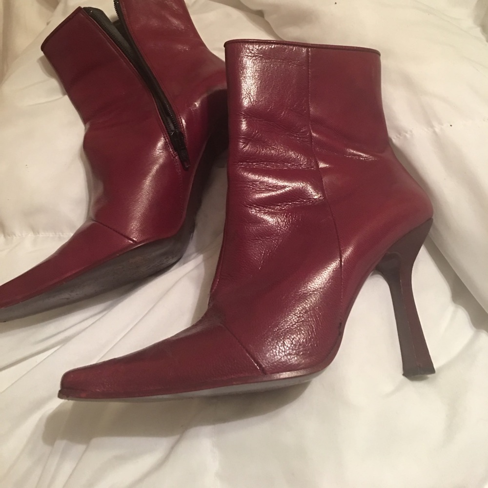 Italian leather boots