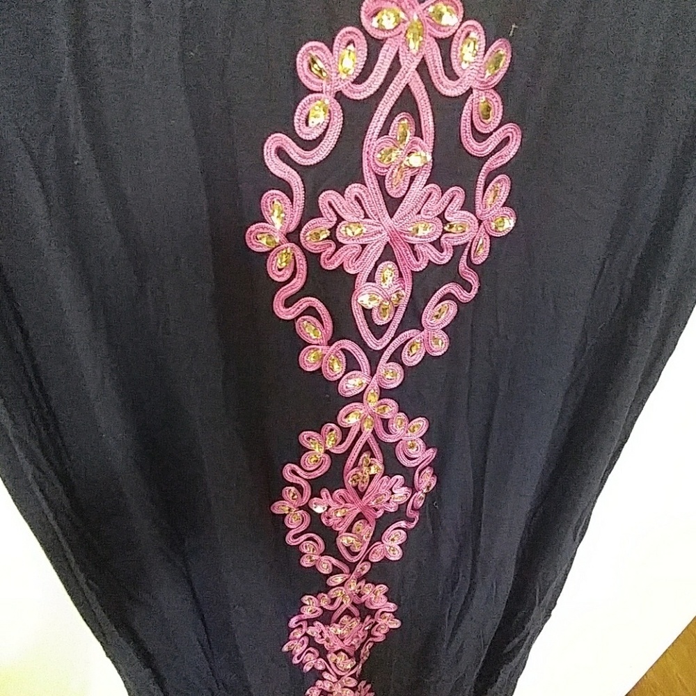 Inc international concepts jeweled and embroidered