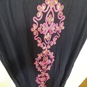 Inc international concepts jeweled and embroidered
