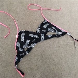 Victoria's Secret PINK Pineapple Bikini Top