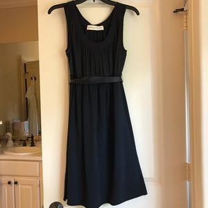 Graham & Spencer black satin/cotton dress