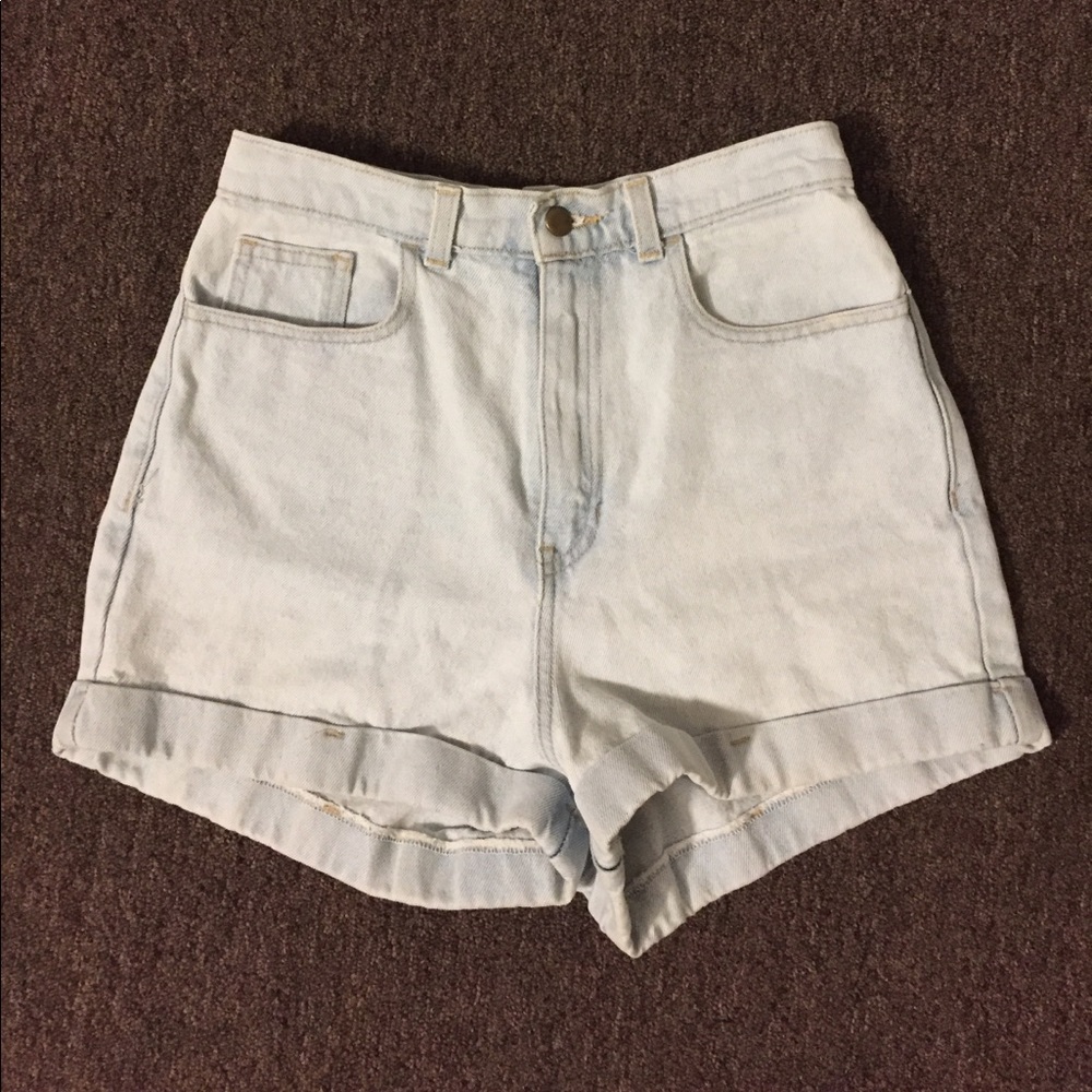 American Apparel Denim Shorts