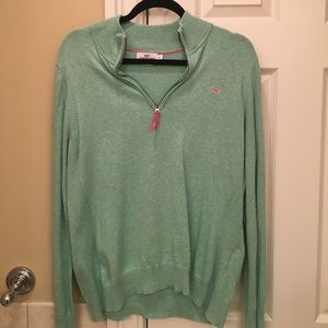 Authentic Vineyard Vines 3/4 Zip Sweater