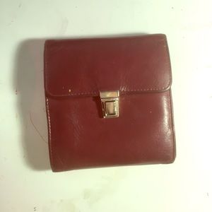 Vintage leather wallet