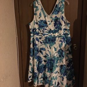 Plus Size Floral Dress