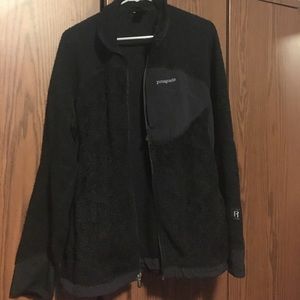 Patagonia black fleece lightly worn