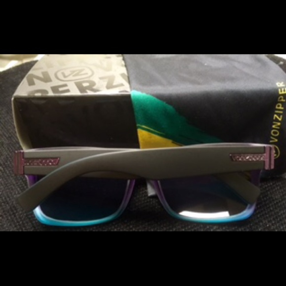 New VonZipper Sunglass and Soft case (NO BOX) - Picture 2 of 5