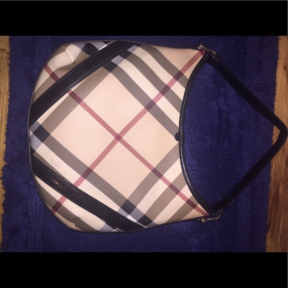 Authentic Burberry top handle hobo - Picture 2 of 8