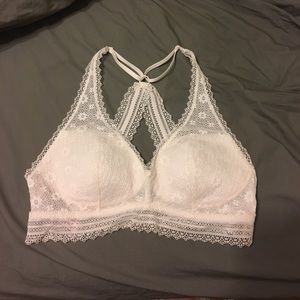 VS White Lace Bralette