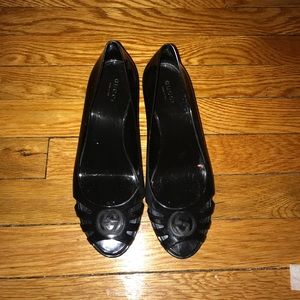Gucci marola jelly wedge