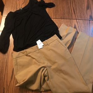 NWT J Crew Addison Pant City Fit- Price Firm-