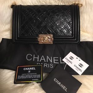 Chanel le boy medium