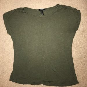 Olive green blouse!