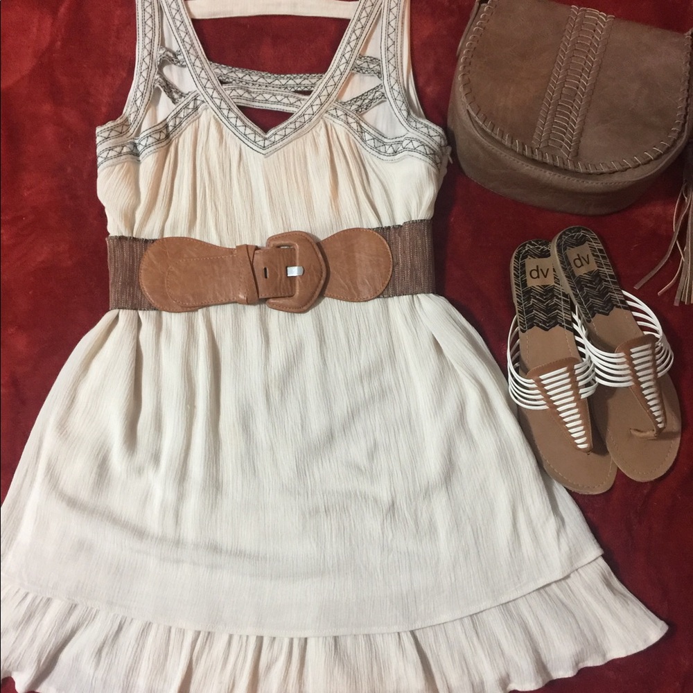 Boho style tent dress