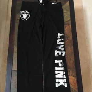 Black Victoria Secret Pink Track Pants