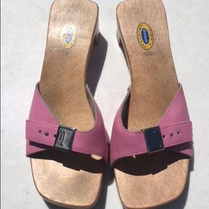Pink sandals
