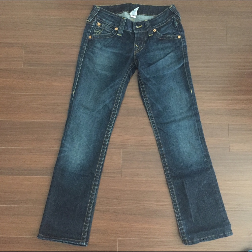 True Religion Low-rise Straight Jeans