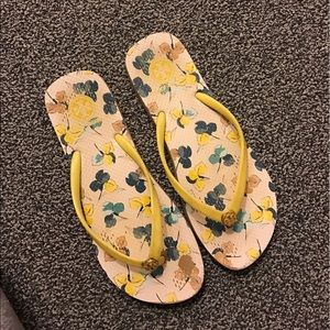 Tory burch flip flops